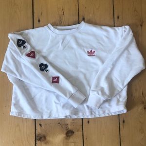 adidas cards crew neck